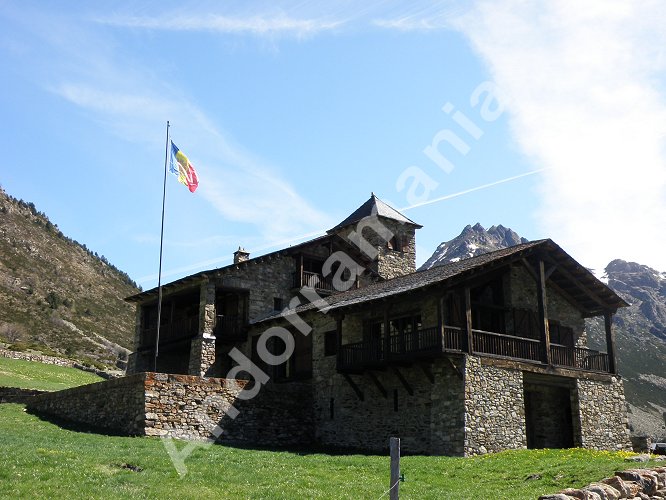 Bâtiments rénovés de la vallée d'Inclès (Andorre - Canillo)