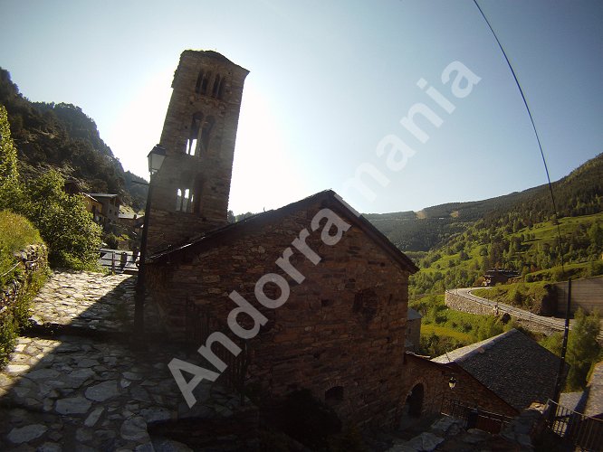 L'église du village de PAL (Andorre)