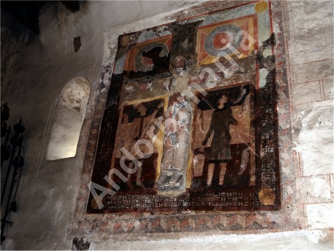 Peintures murales de l'église Sant Joan de Caselles (Canillo - Andorre)